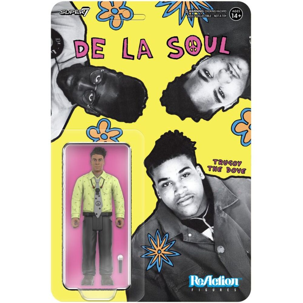 De La Soul - Super7 - De La Soul - ReAction Figures Wv1 - David Trugoy the Dove